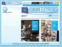 Tablet Screenshot of europaelettronica.com